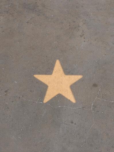 Fallen Star by Ceal Floyer