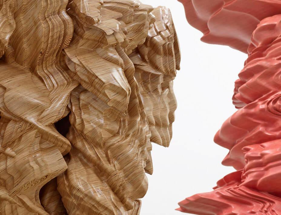 A virtual tour through Tony Cragg's 'Stacks' exhibition
