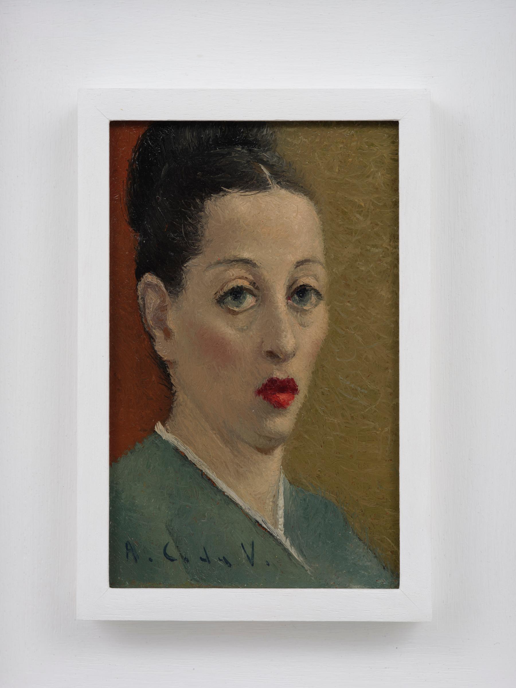 Testa di donna by Antonio Calderara
