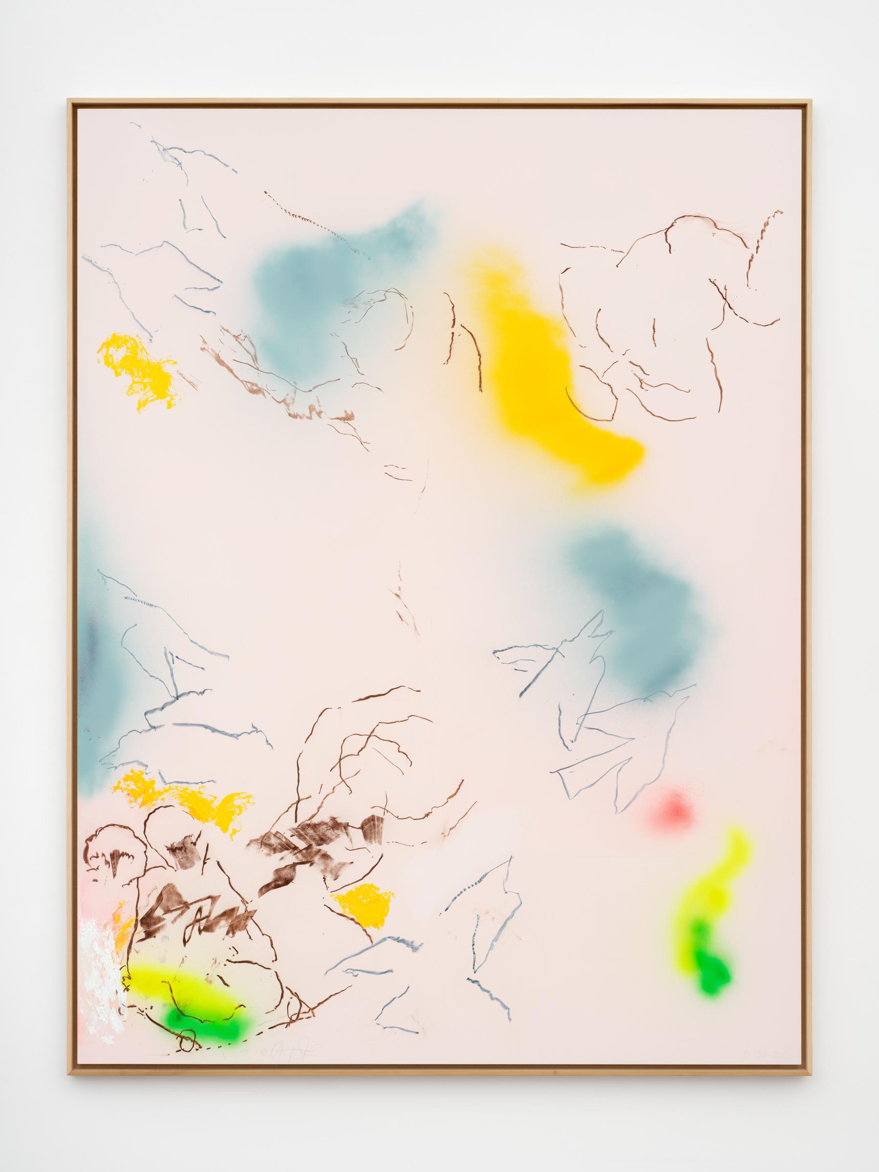 Untitled Painting (1.30.24) by Oliver Lee Jackson