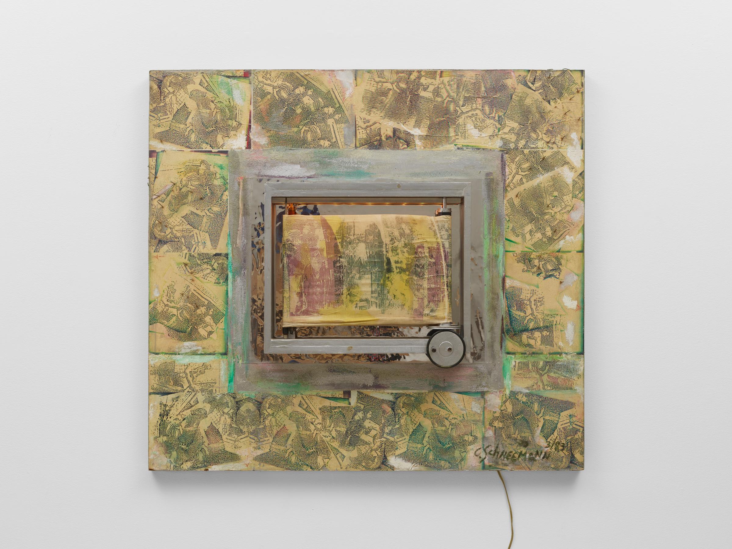 Hand - Crank - Movie - Lebanon by Carolee Schneemann