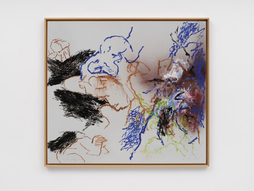 Painting No. 3, 2022 (4.8.22) by Oliver Lee Jackson