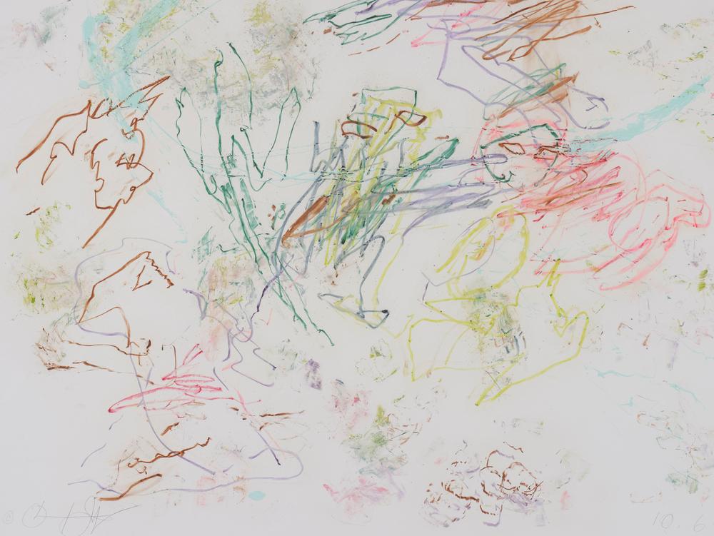 Untitled Painting (10.6.24) by Oliver Lee Jackson