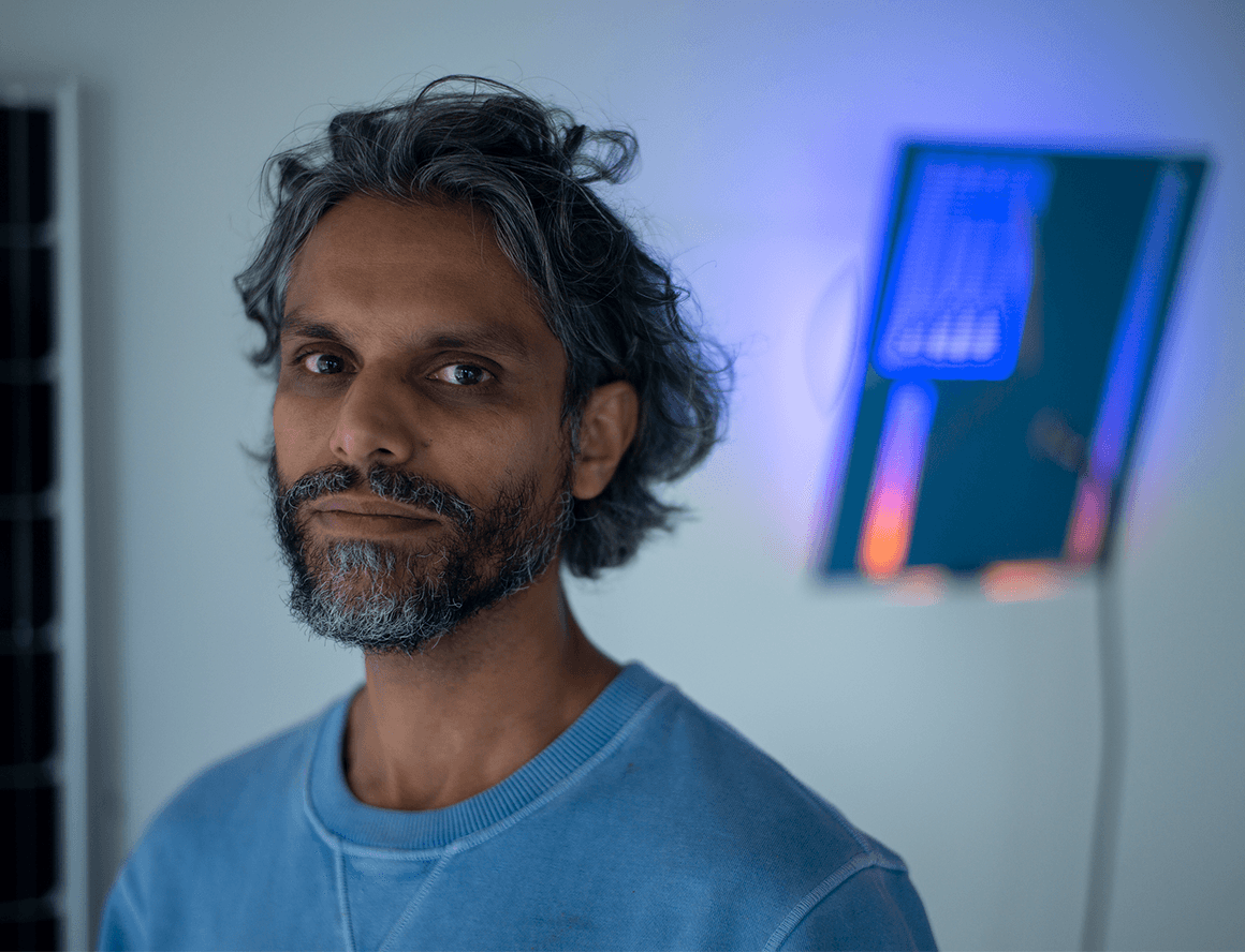 ART TRAVELOGUE: Creation Myths: God, Science and Translation – Haroon Mirza at Focal Point Gallery