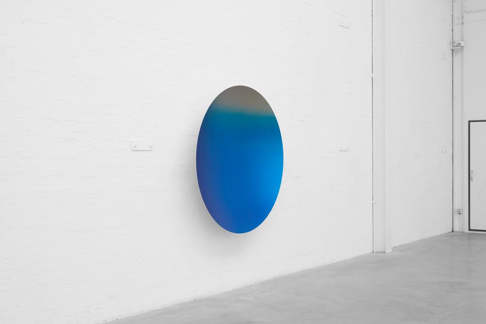 Clear to Oriental Blue Satin by Anish Kapoor