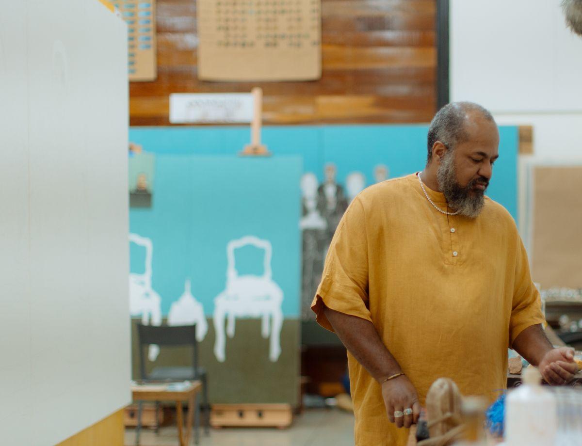 Dalton Paula at Sertão Negro