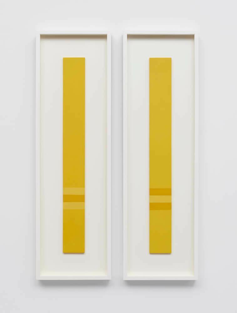 Tensione orizzontale A & B by Antonio Calderara