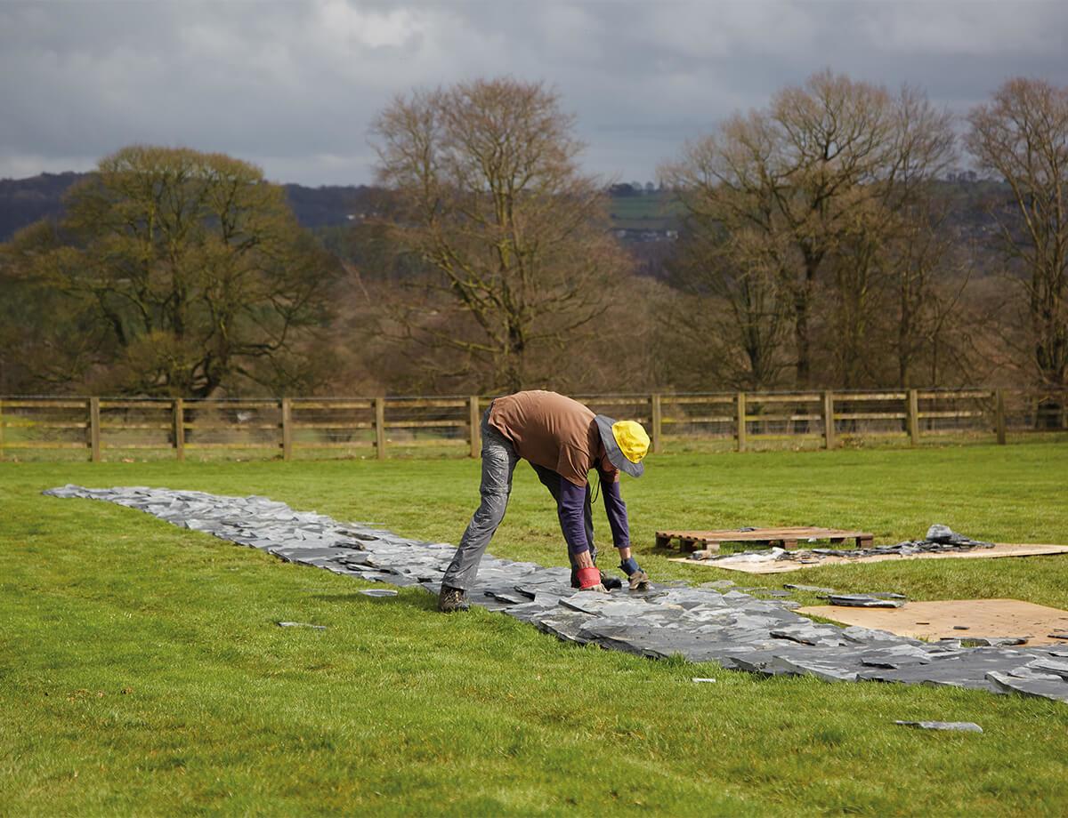 Richard Long: FROM A ROLLING STONE TO NOW