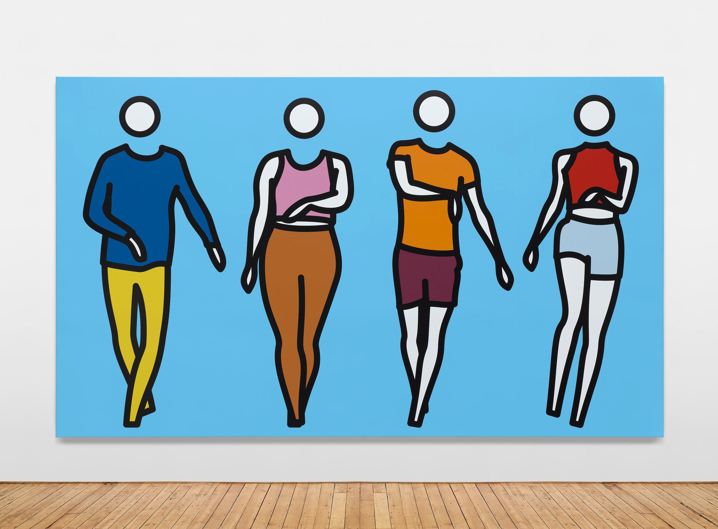Dance 4 step 1. by Julian Opie