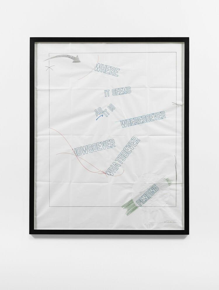 WHERE IT SEEMS AS IT IS WHERESOEVER HOWSOEVER WHATSOEVER PENDING by LAWRENCE WEINER