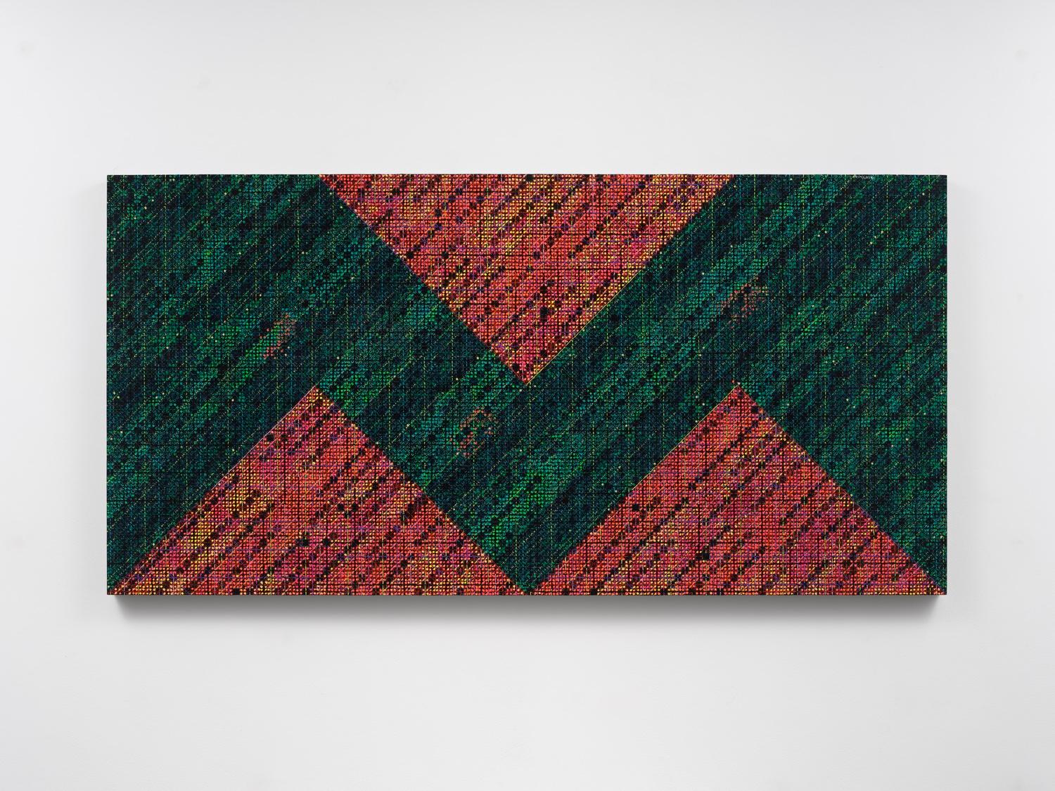 Appearance of Crosses 2024-21 by Ding Yi